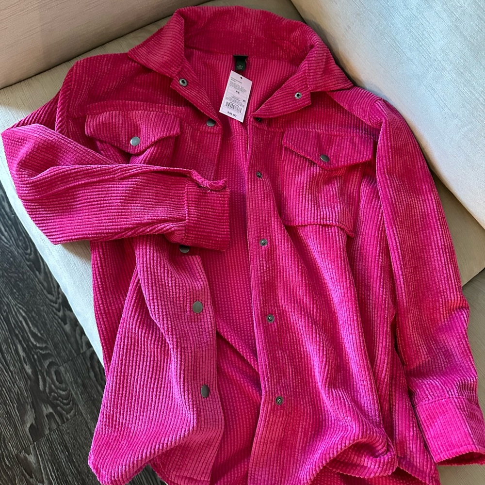 Pink Shacket